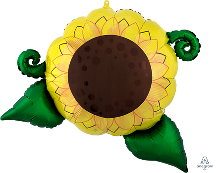 Pkg Satin Infused Sunflower 30"